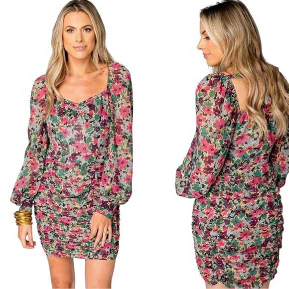 Buddy Love Dresses & Skirts - Buddy Love Floral Dress size Medium